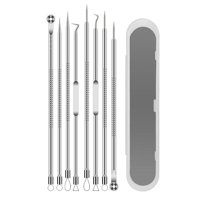 Stainless Steel Pimple Extractor 4-Piece Set