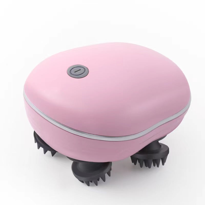 Mini Smart Electric Scalp Massager with Red Light