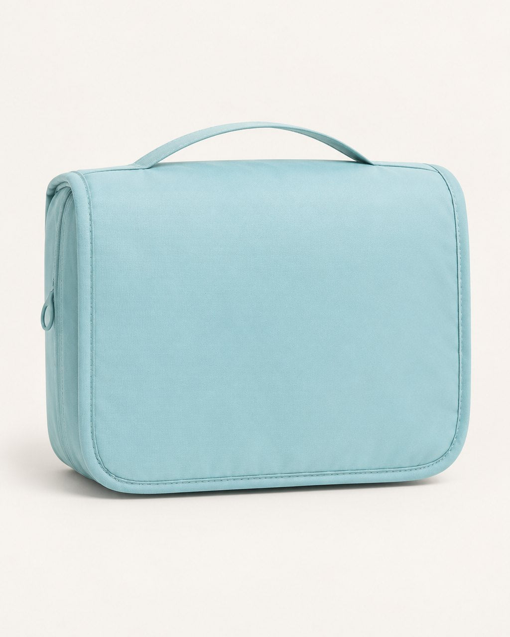 Sky blue hanging toiletry bag