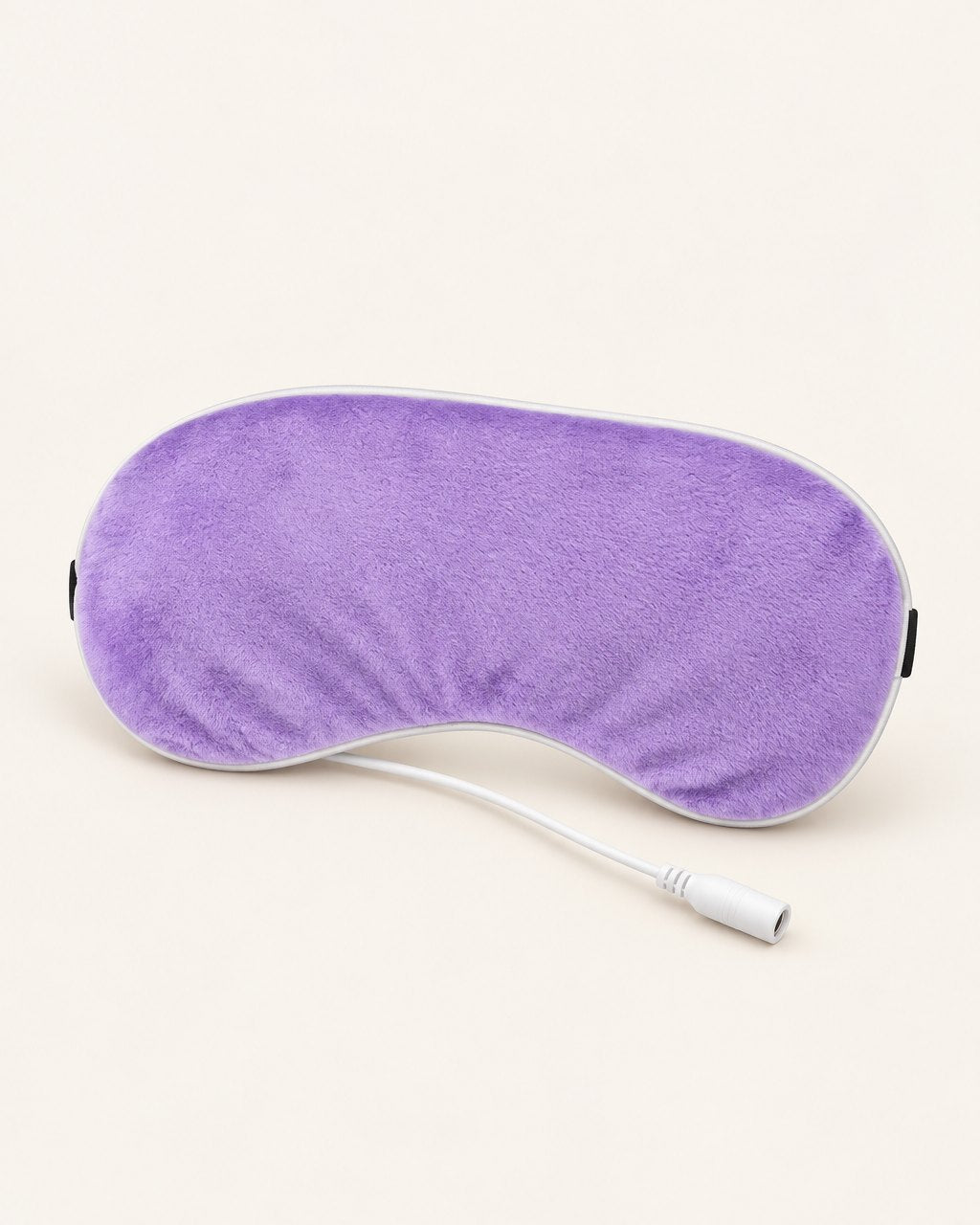 Lilac plush heated eye mask