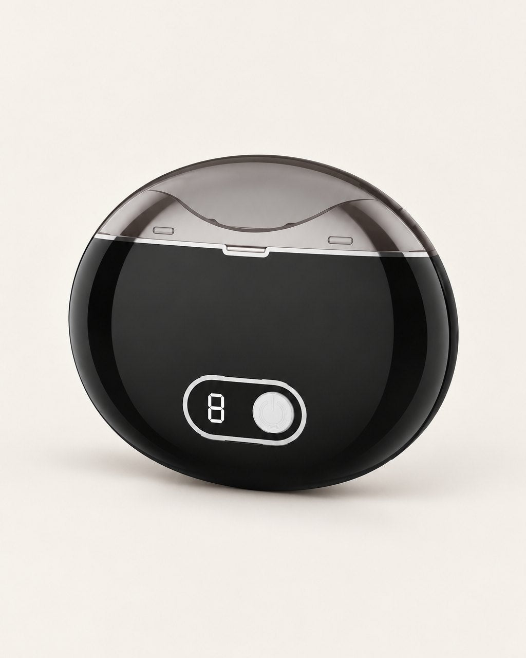 Black electric nail clipper